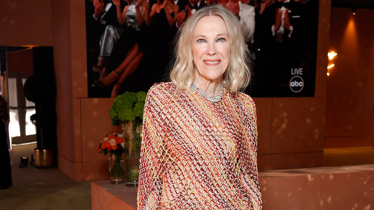 Catherine O'Hara at the Vanity Fair Oscars Party in March 2025.