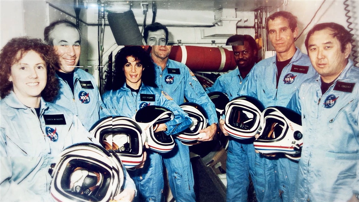 L'equipaggio dello Space Shuttle Challenger