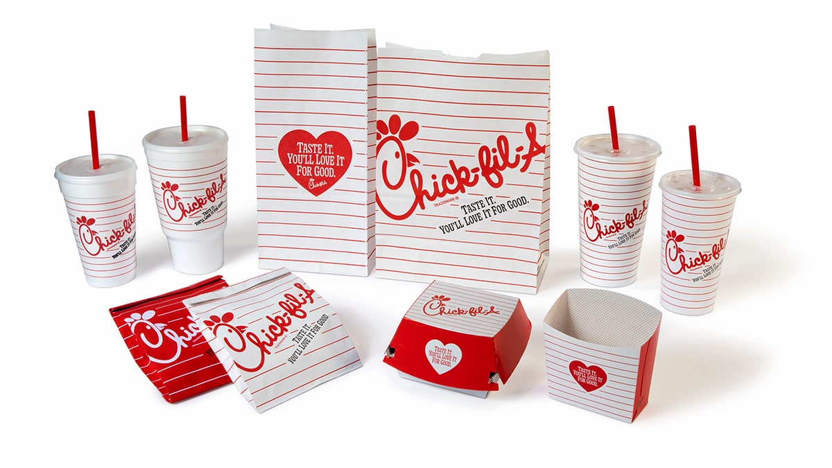 Chick-fil-A retro packaging