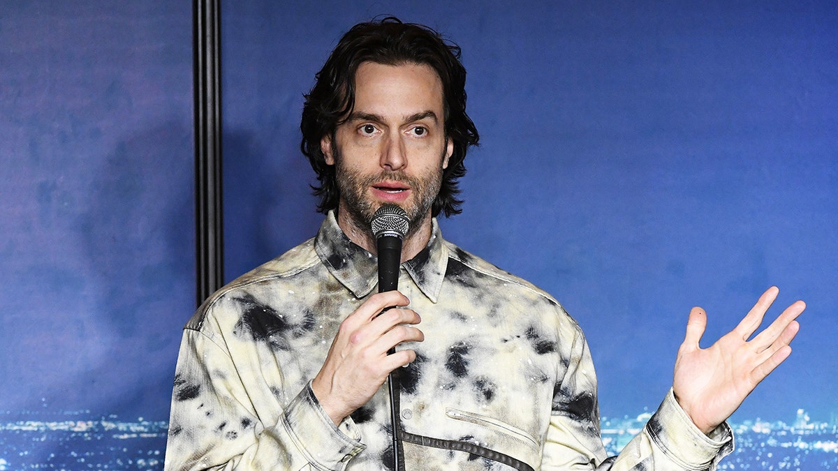 Comedian Chris D’Elia performs on stage at The Ice House Comedy Club in Pasadena, California, on February 7, 2020.