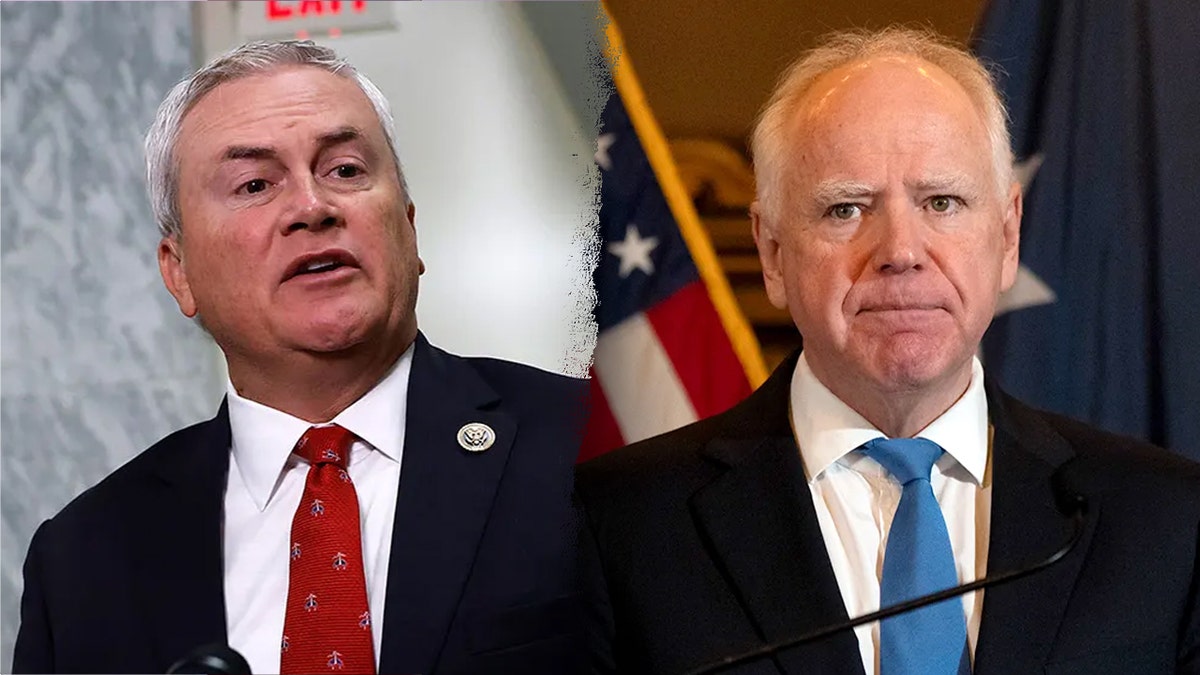 James Comer Tim Walz split