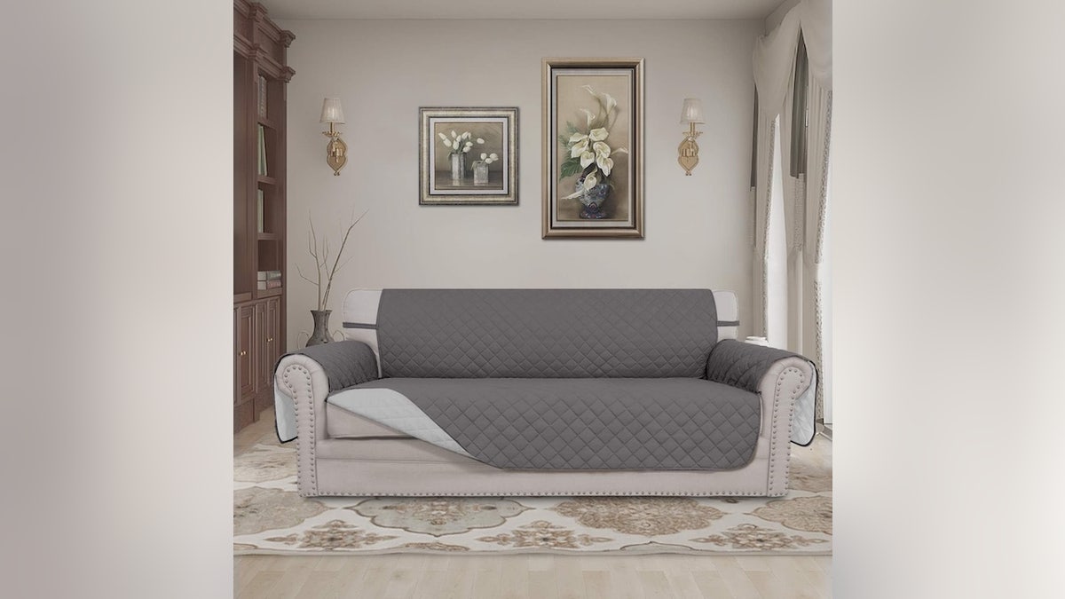 Keep your couches free of stains and spills with this cover.