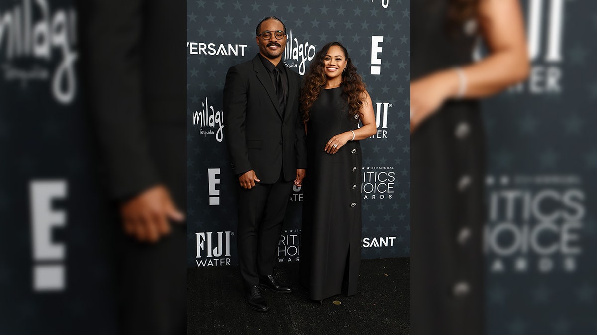 Ryan Coogler, Zinzi Coogler walk Critics Choice Awards red carpet