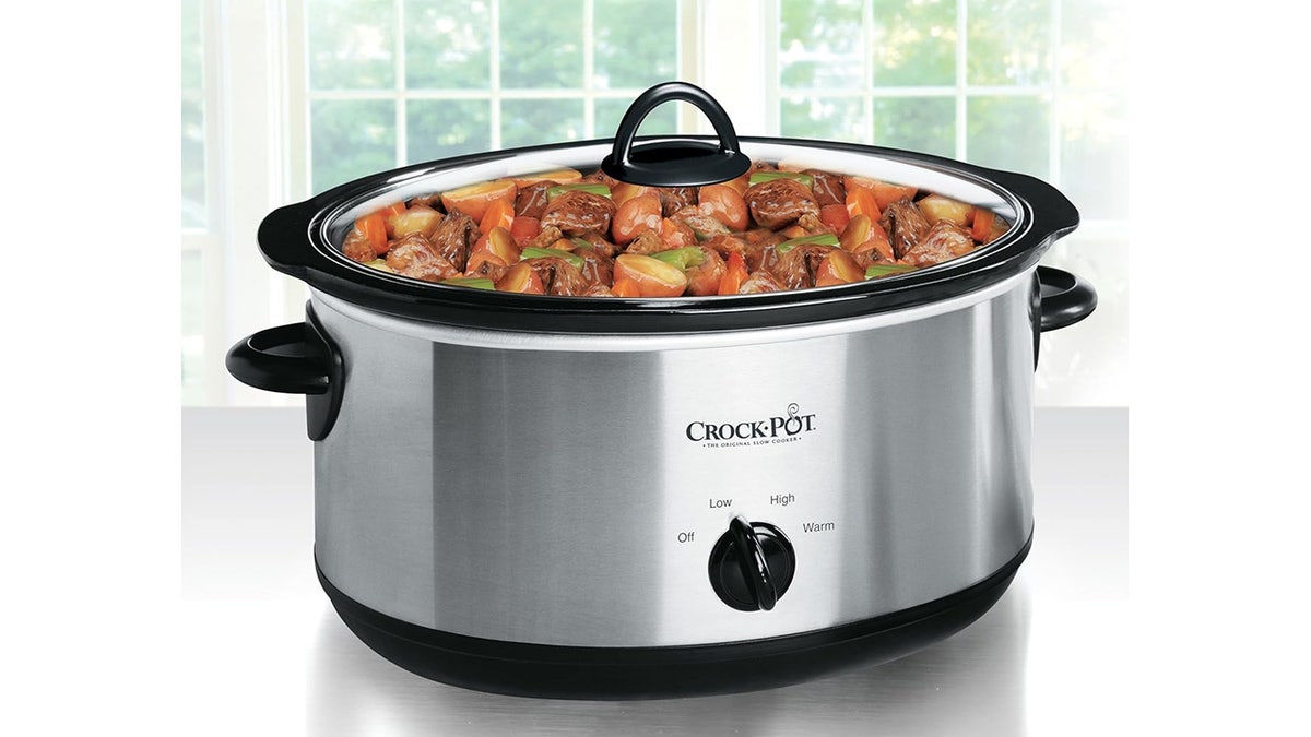 Cook chili with ease using this crockpot.