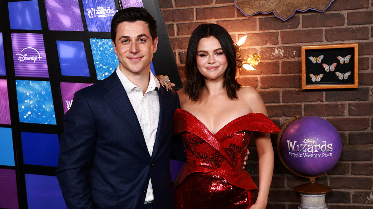 David Henrie and co-star Selena Gomez