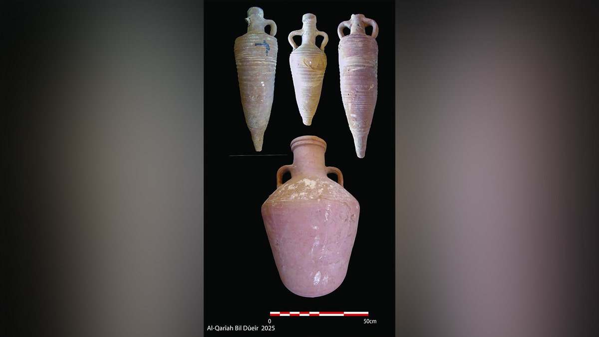 Storage vessels found at monastic site