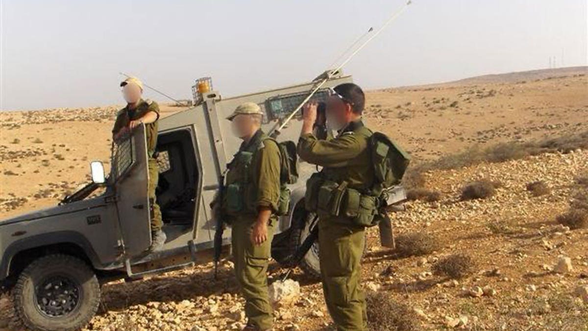 Col. (Res.) Eli Konigsberg, deputy commander of Israel’s Jerusalem and Central District in the Home Front Command, is seen operating with reserve forces 