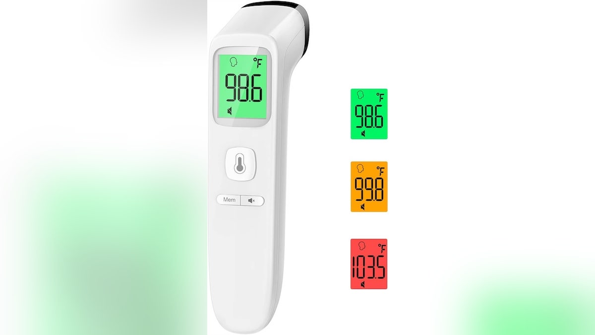 Keep track of your fever with this large display thermometer.