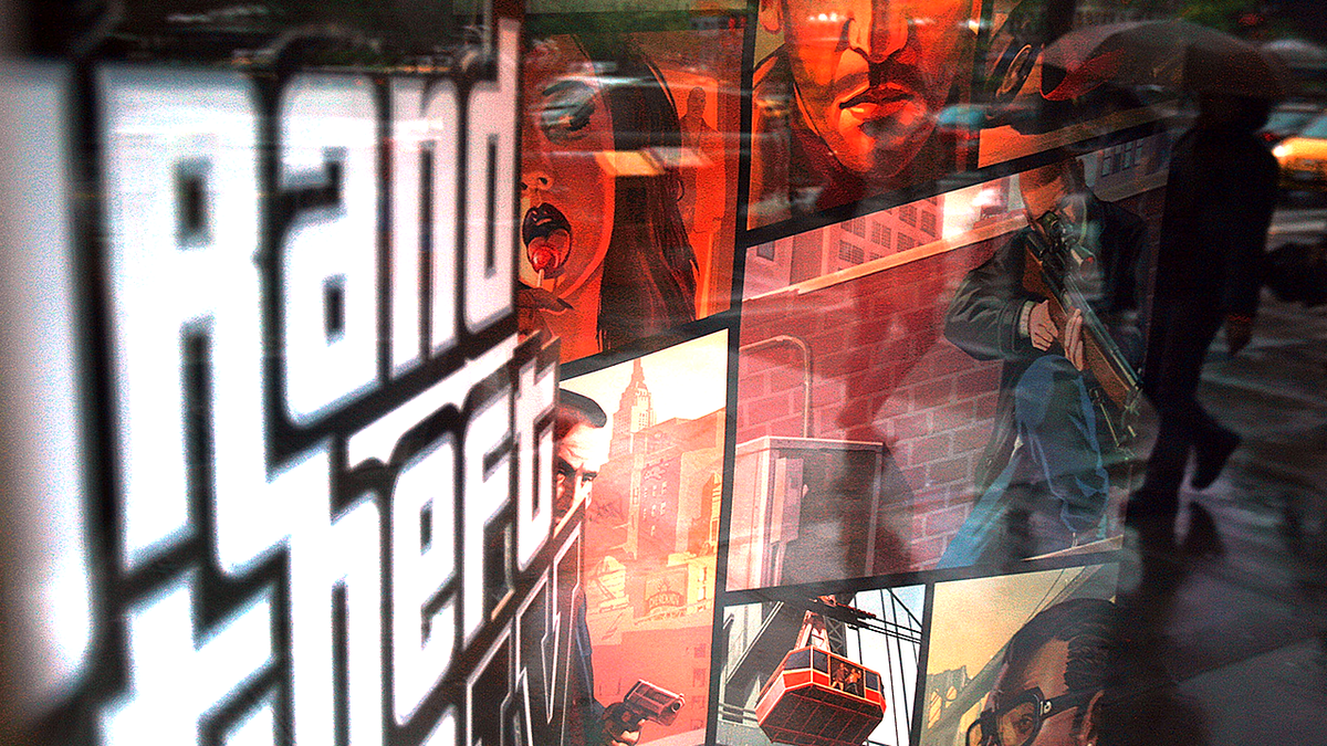 Imagem do videogame Grand Theft Auto