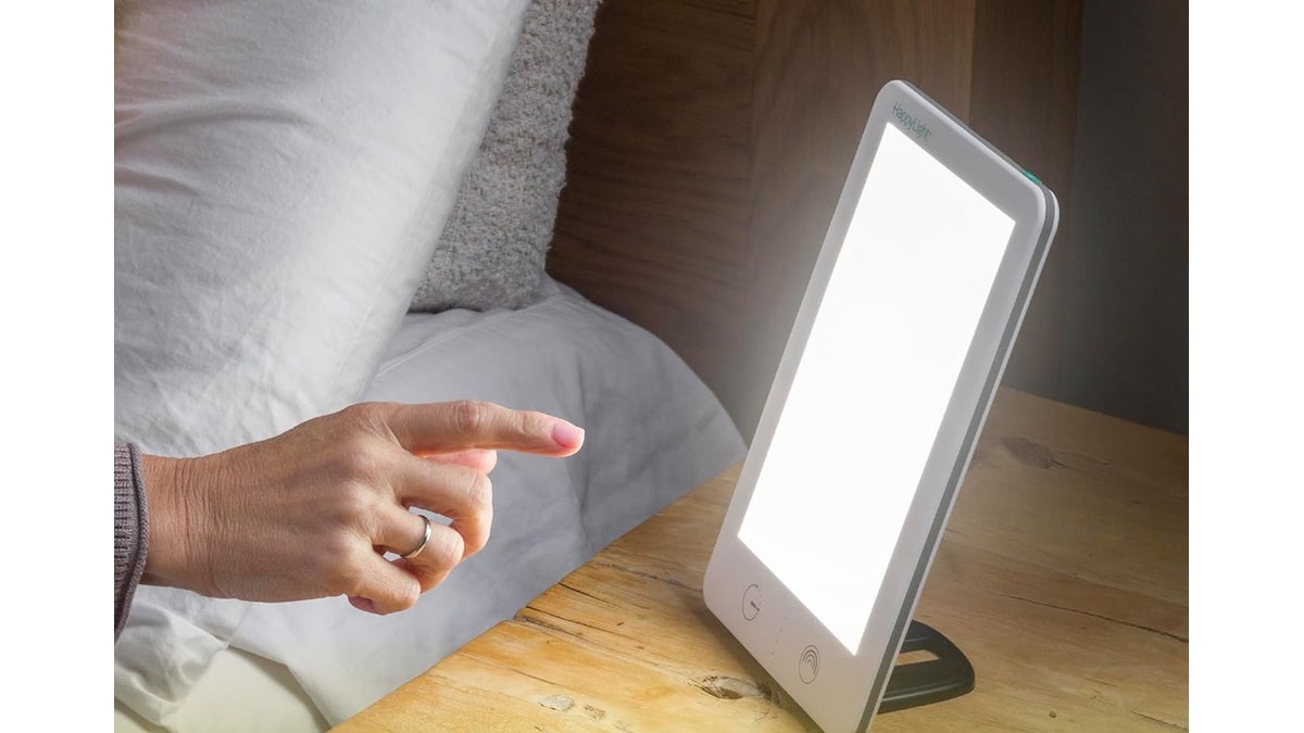 Add more sunlight to your space with a light therapy lamp.