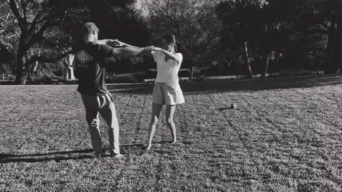 Meghan and Harry show off their dance moves 