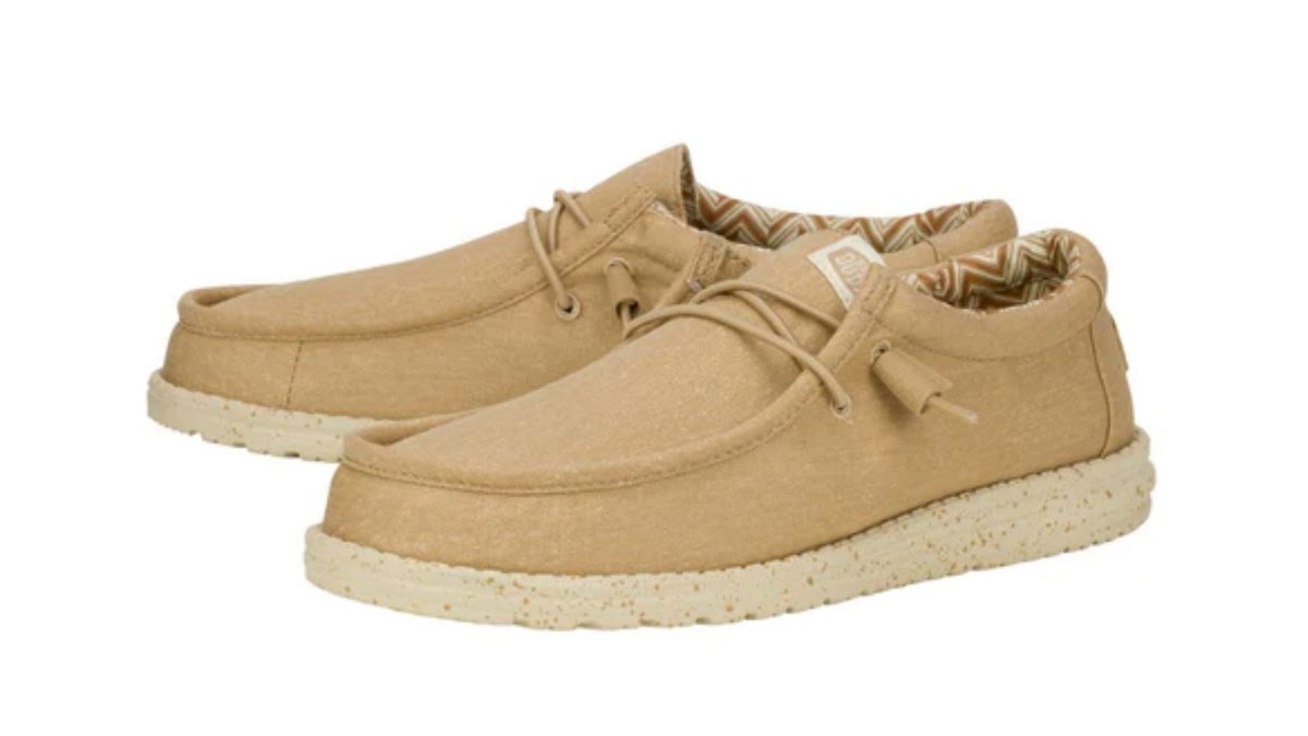 Easily slip on these stylish, supportive shoes.