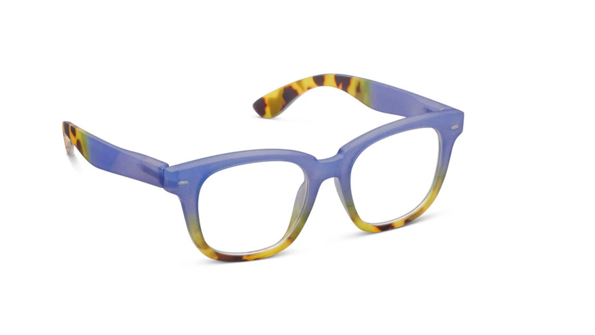 A matte finish with a tortoise shell pattern.