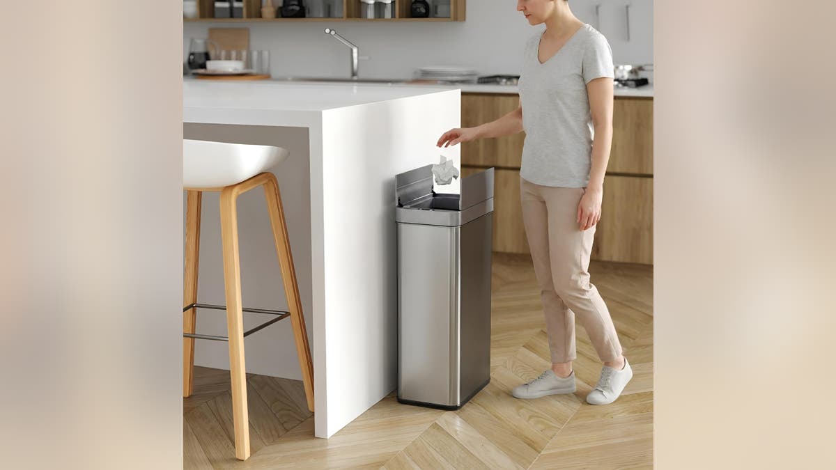 This larger bin is made for busy kitchens.