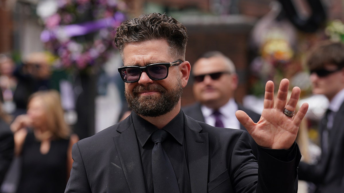 Jack Osbourne waving