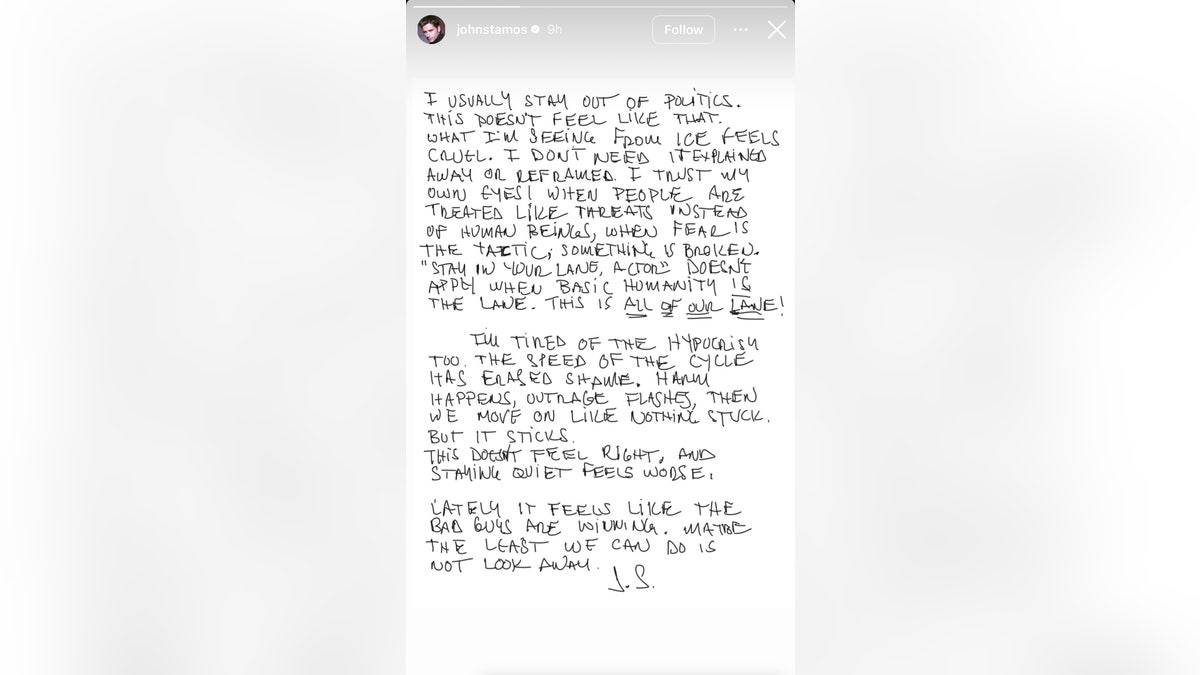 Declaración de John