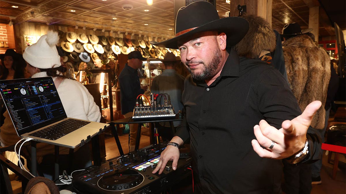 Jon Gosselin DJing at Sundance