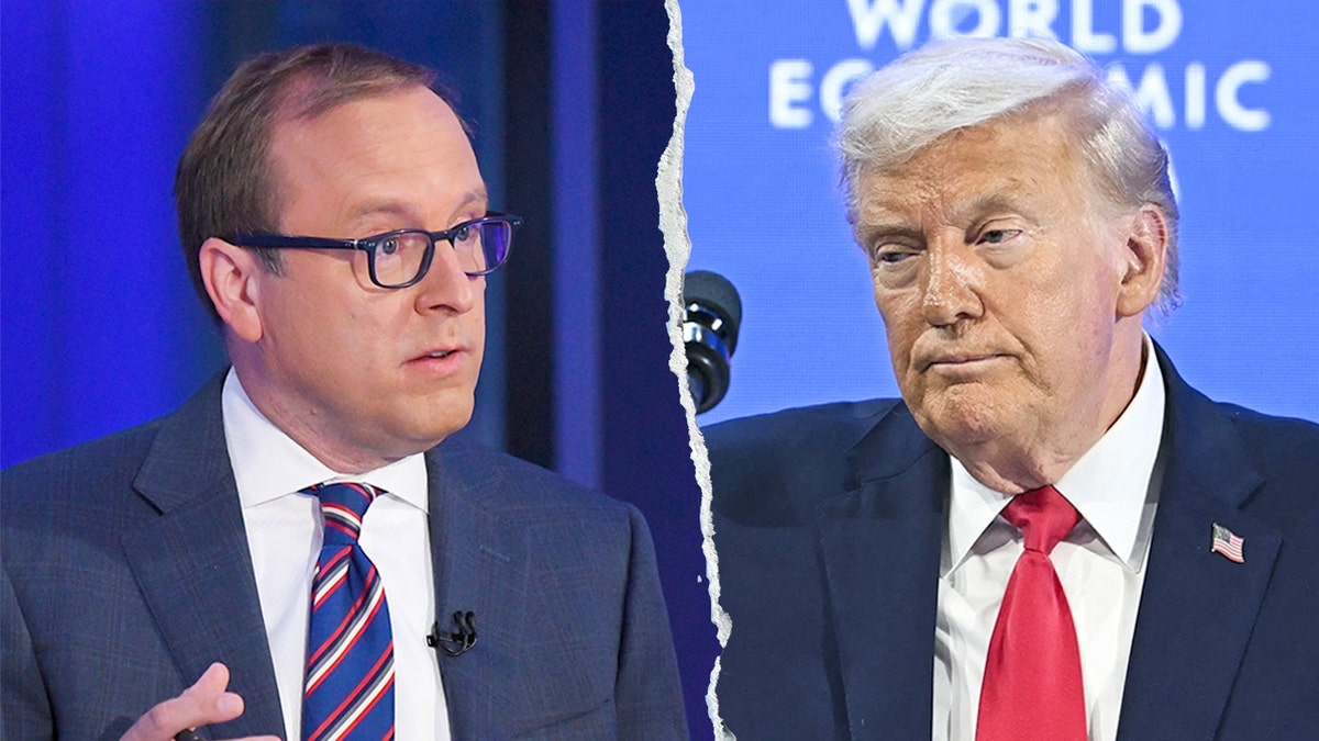 ABC News correspondent Jonathan Karl and Donald Trump