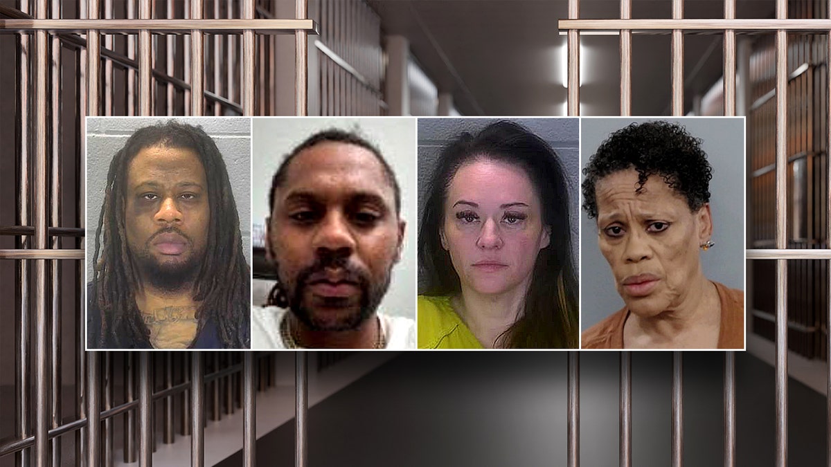 Images of suspects who were arrested in investigation into shooting of Indiana judge