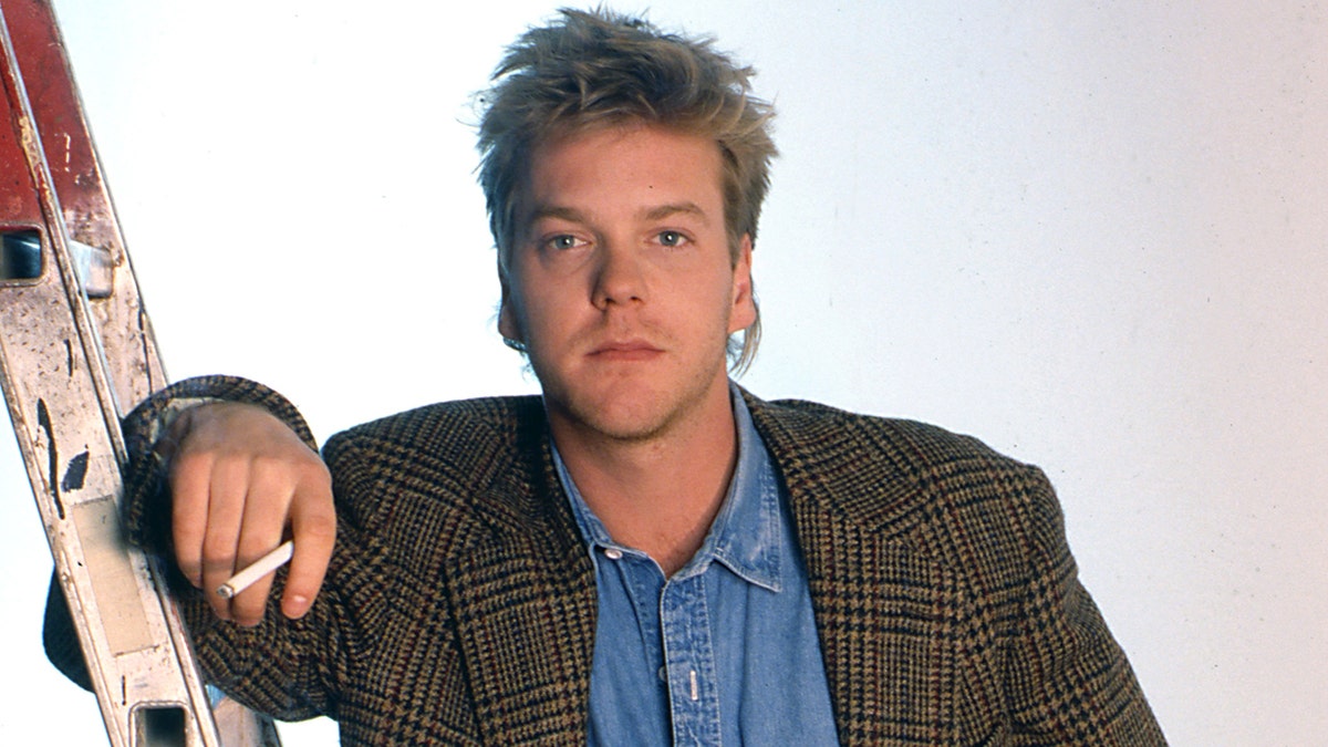 Kiefer Sutherland in Munich, Germany in 1989.