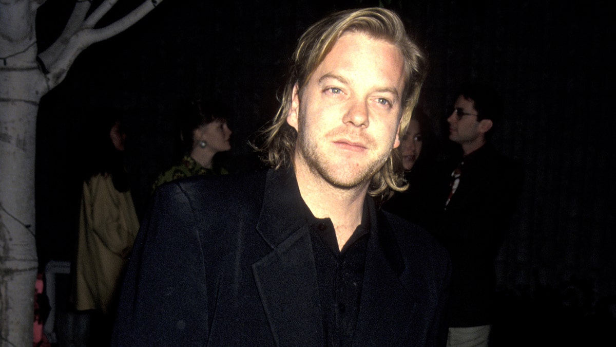 Kiefer Sutherland at the Los Angeles screening of "The Vanishing" in February 1993.
