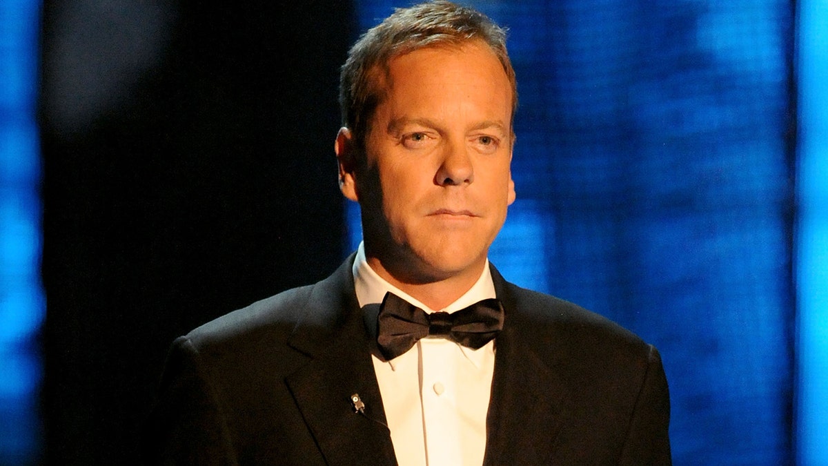 Kiefer Sutherland at the 2009 MTV Movie Awards in May 2009.