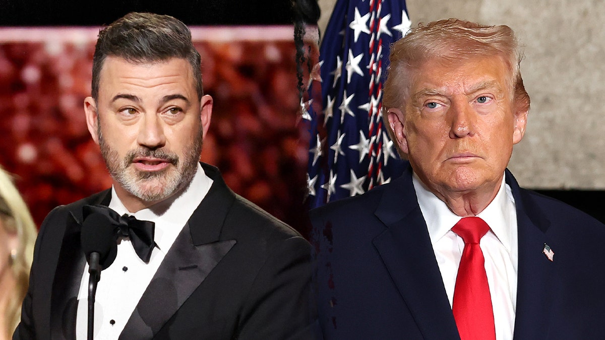 Jimmy Kimmel and Donald Trump