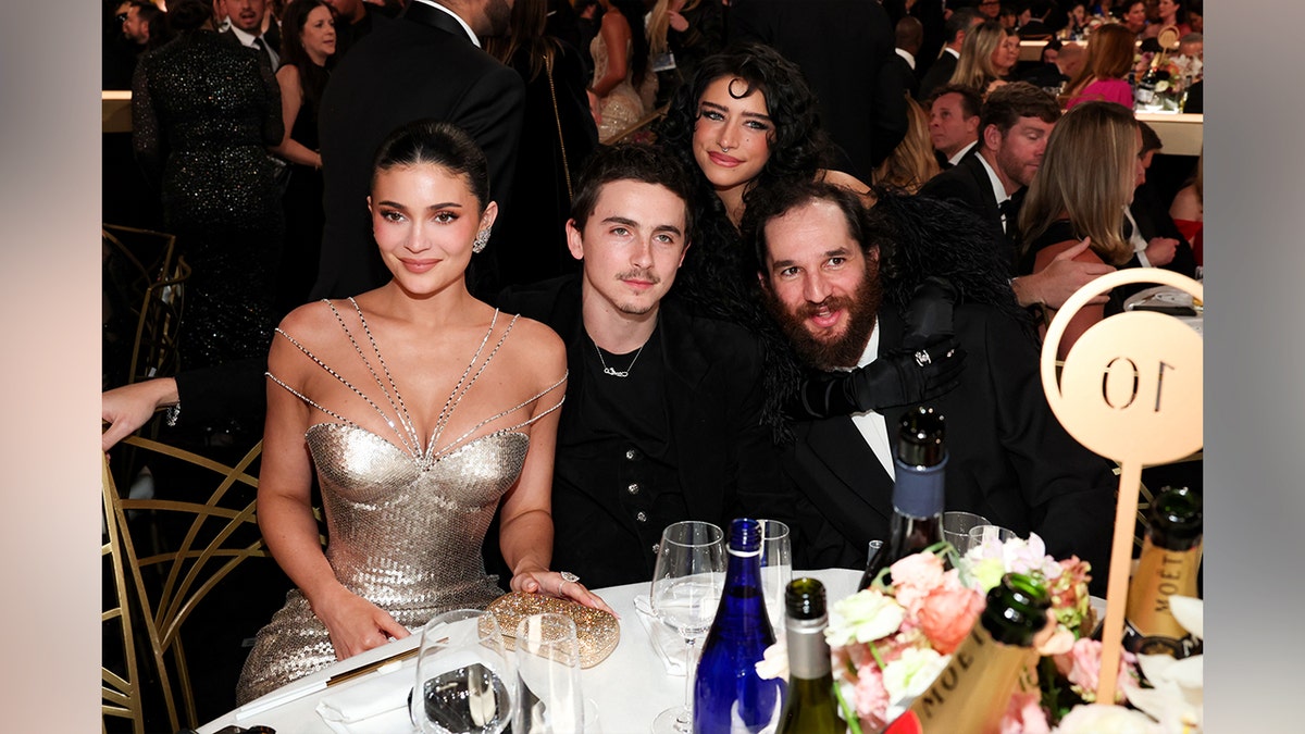 Kylie Jenner, Timothée Chalamet, Odessa A'zion, Josh Safdie
