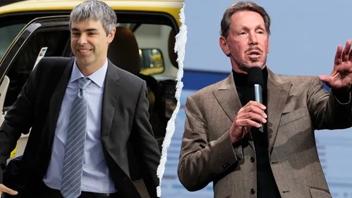 Larry Page and Larry Ellison