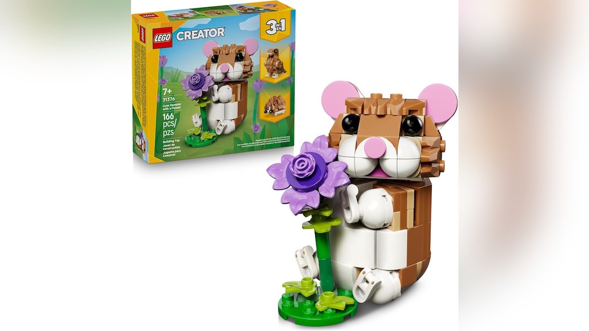 Build three different animals with this set.