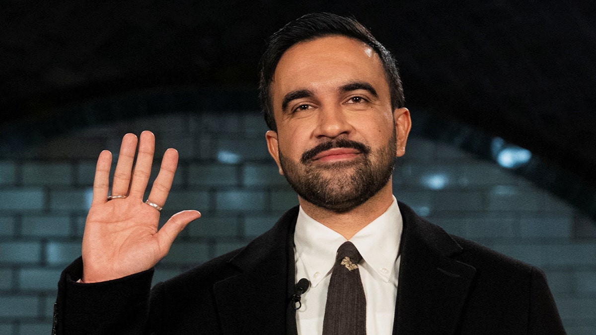 Zohran Mamdani is sworn in as mayor of New York City at Old City Hall Station, New York