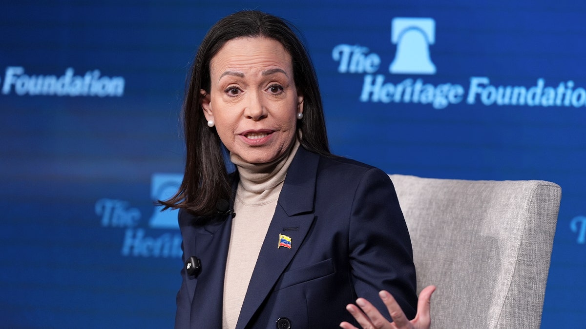 Venezuelan opposition leader Maria Corina Machado