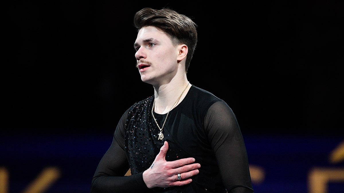 Figure skater Maxim Naumov makes US Olympic team one year after losing both parents in tragic DC plane crash at george magazine