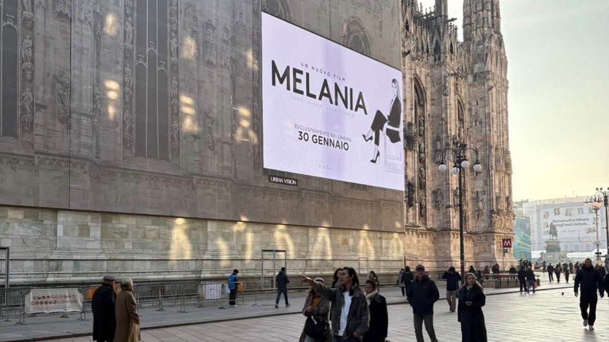 Melania Trump Duomo poster