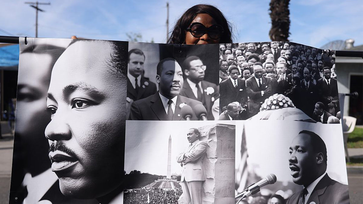 Moji Akingba, with Her Butterfly Effect, participates in the 38th Annual Martin Luther King, Jr. Parade