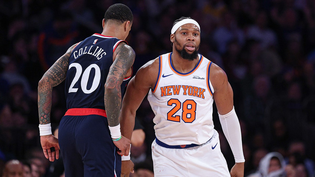 Guerschon Yabusele goes up against the Clippers
