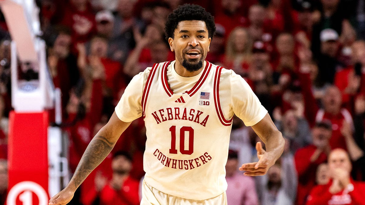 Jamarques Lawrence reacts after a basket