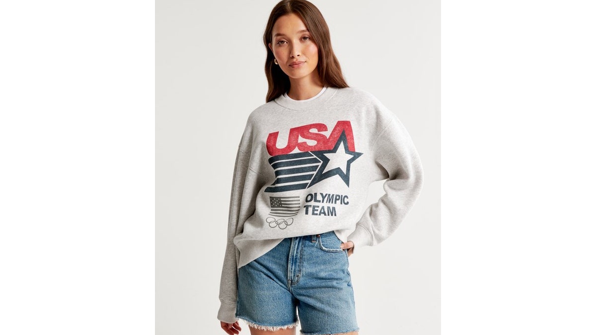 This sweatshirt works for both the Summer and Winter Olympics. 