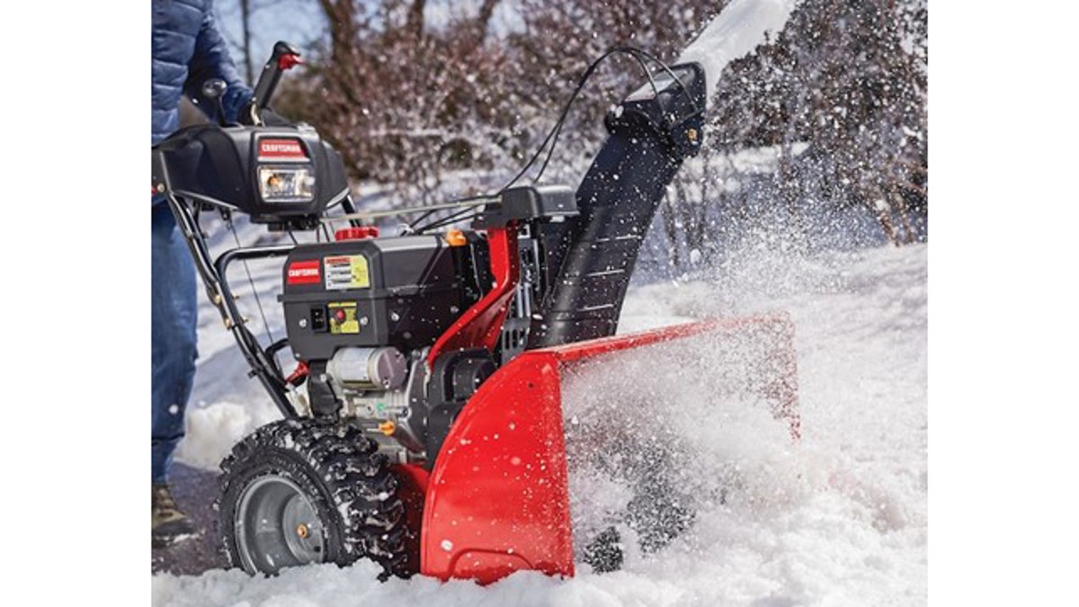 Power through feet of snow. 