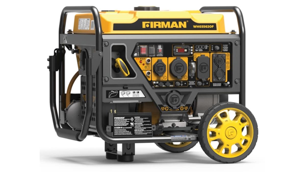 Power multiple appliances with this 4,400-watt generator.