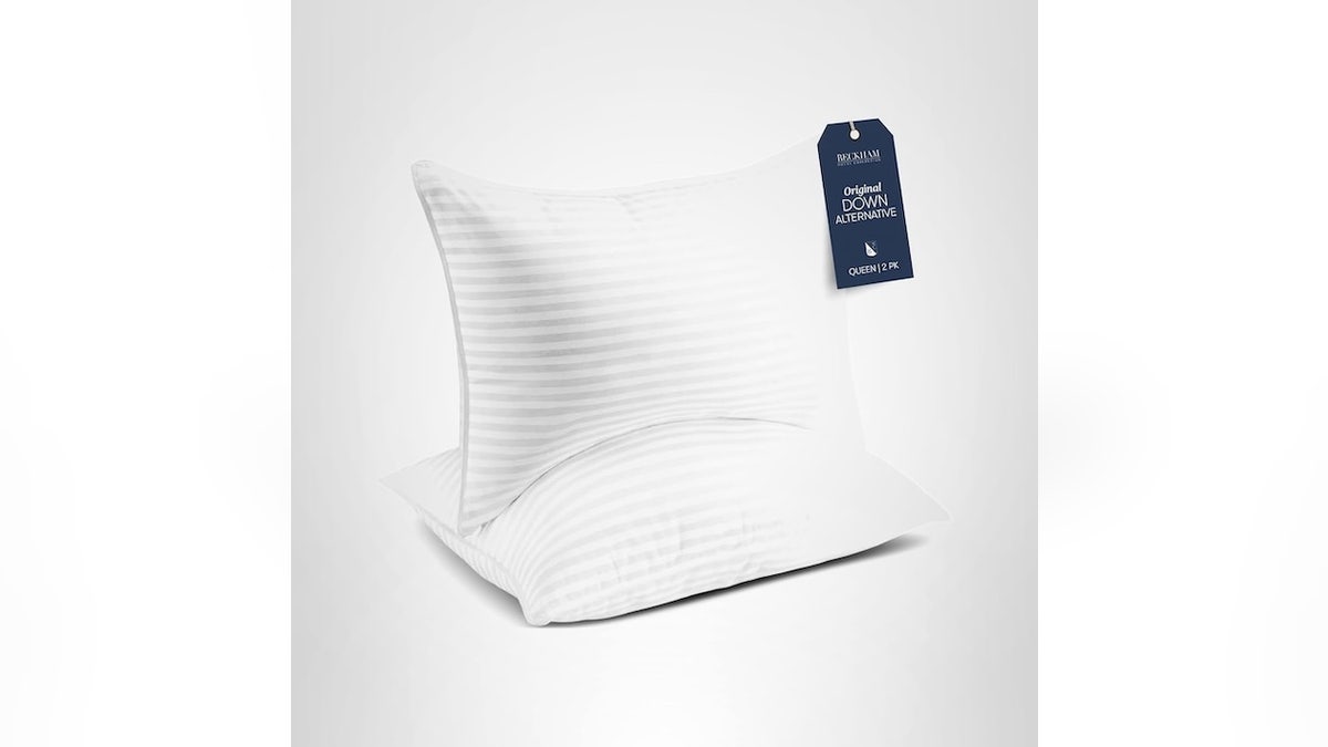 Treat your bedroom to new pillows.