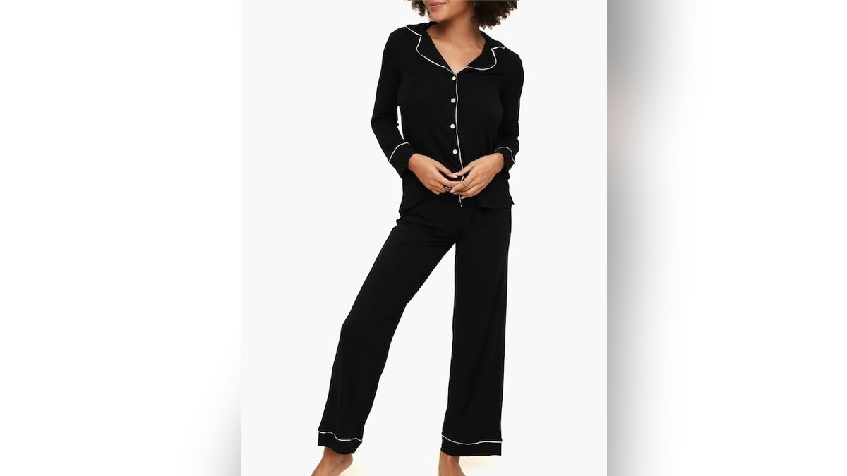 These pajamas feel soft and comfortable and deliver easy, all-day comfort.