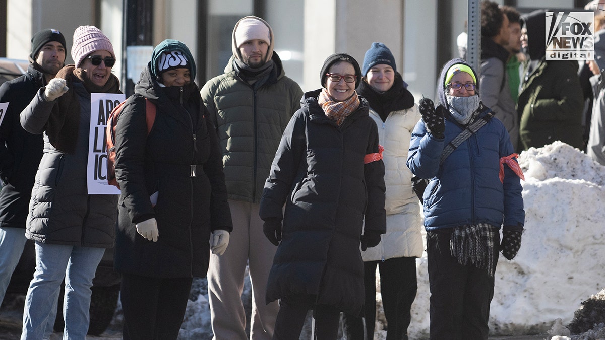 Anti-ICE protest organizers in Rhode Island