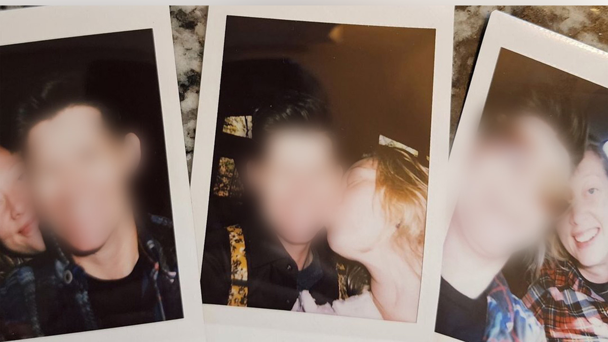 Renee Nicole Good kissing another person in Polaroids 