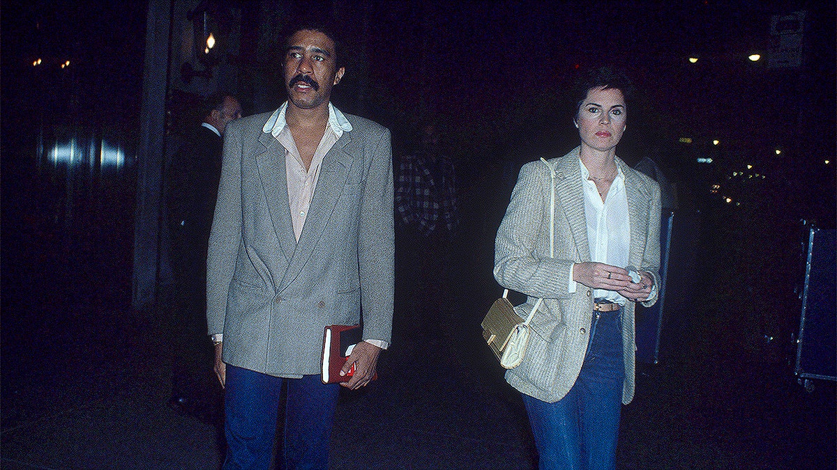Richard Pryor and Jennifer Lee in 1970