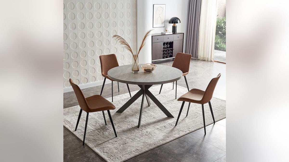 Save space with this dining set.