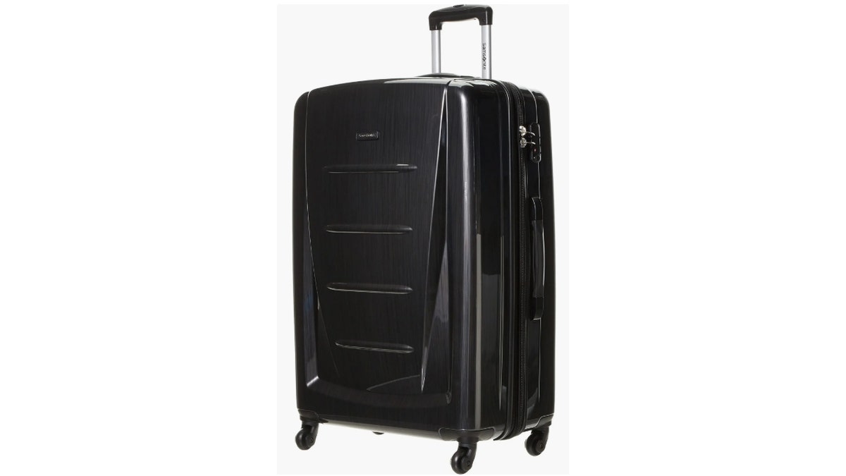 Worry less about your luggage getting dented with this durable bag.