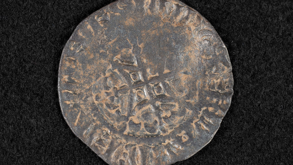 Close-up shot of penny's design