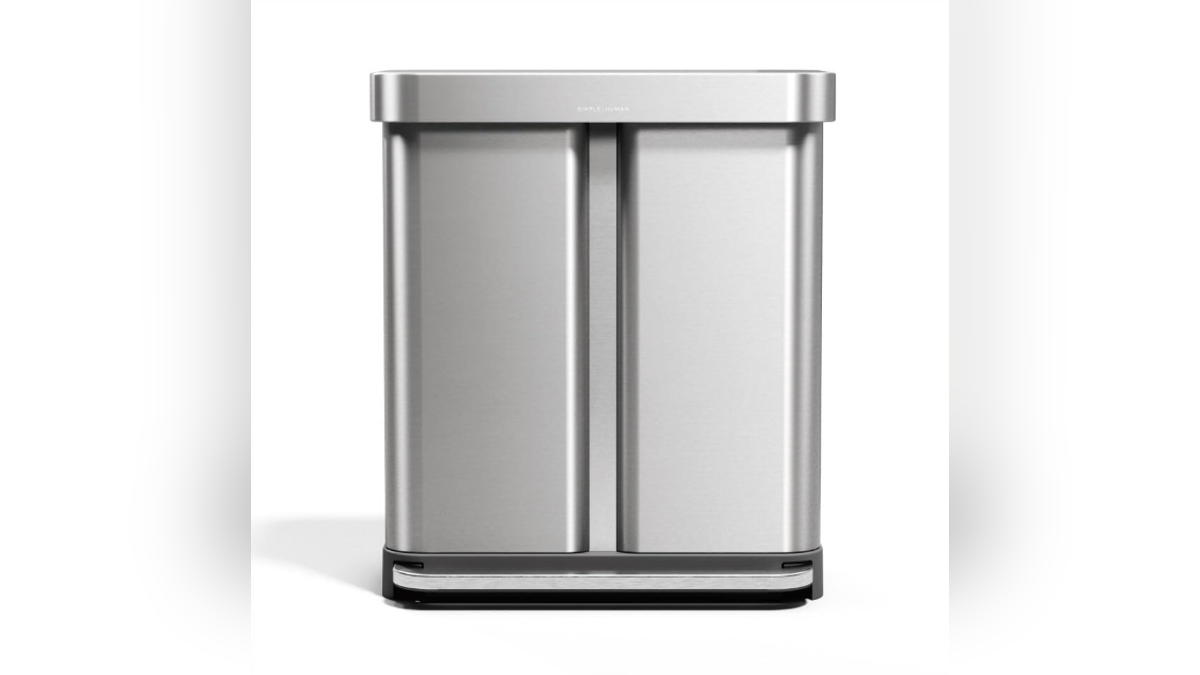 Take care of your recycling and trash with this all-in-one option.