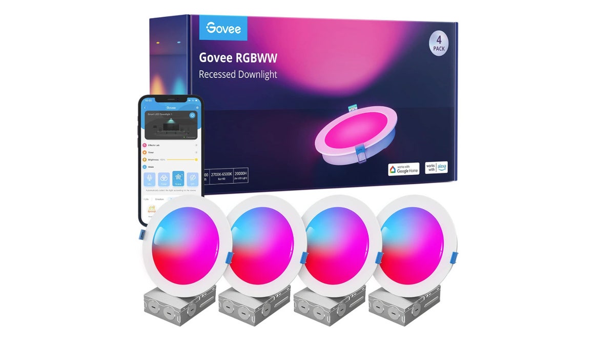 Light up your home exactly how you want with smart recessed lights. 